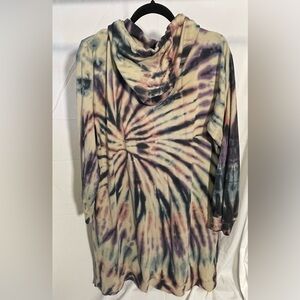 Torrid Tie Dye Sweatshirt Dress 0